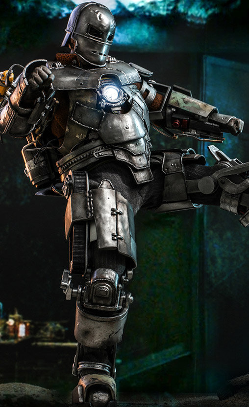 Iron Man 1: Iron Man Mark I - Deluxe, 1/6 Figur von Hot Toys