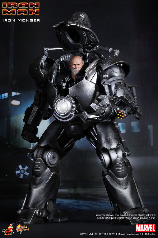 Iron Man 1: Iron Monger, 1/6 Figur von Hot Toys