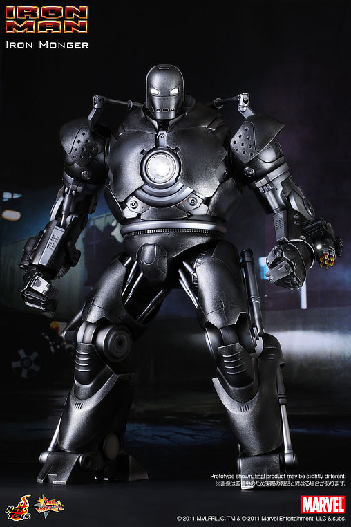 Iron Man 1: Iron Monger, 1/6 Figur von Hot Toys