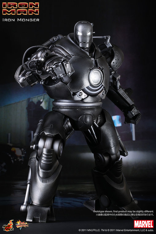 Iron Man 1: Iron Monger, 1/6 Figur von Hot Toys