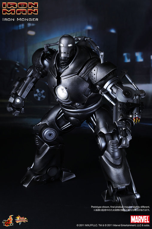 Iron Man 1: Iron Monger, 1/6 Figur von Hot Toys