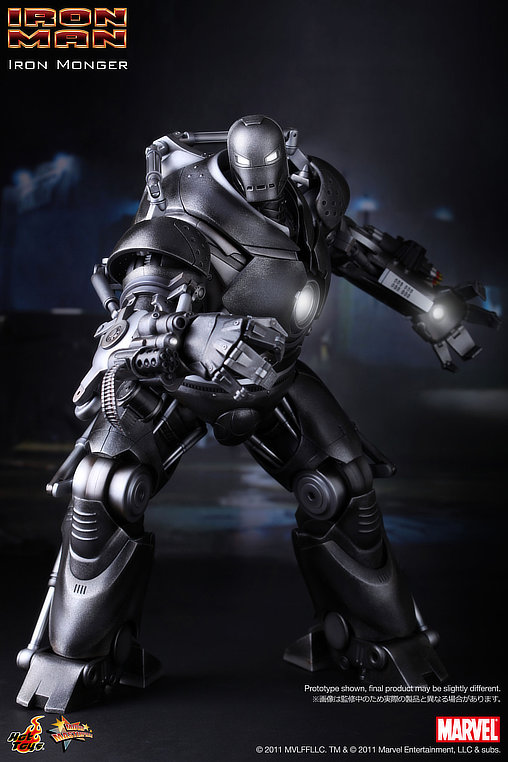 Iron Man 1: Iron Monger, 1/6 Figur von Hot Toys