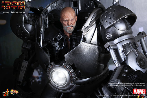Iron Man 1: Iron Monger, 1/6 Figur von Hot Toys