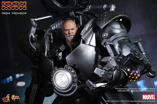Iron Man 1: Iron Monger, 1/6 Figur von Hot Toys
