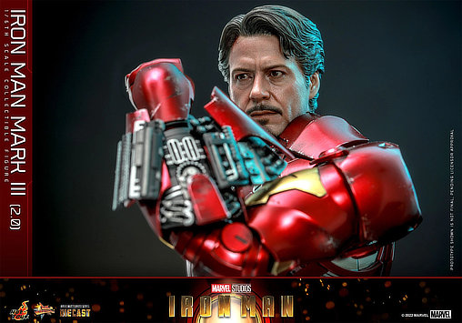 Iron Man 1: Iron Man Mark III 2.0, 1/6 Figur von Hot Toys