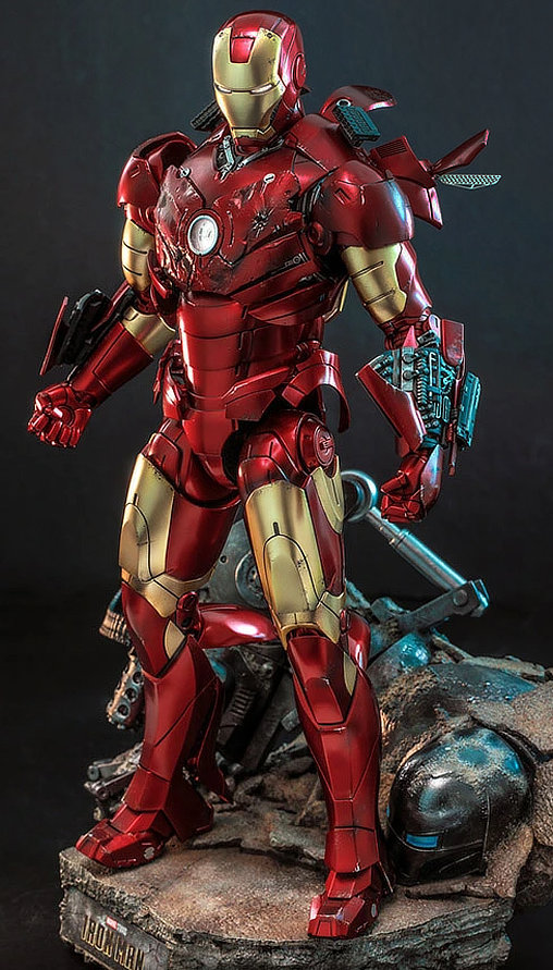 Iron Man 1: Iron Man Mark III 2.0, 1/6 Figur von Hot Toys