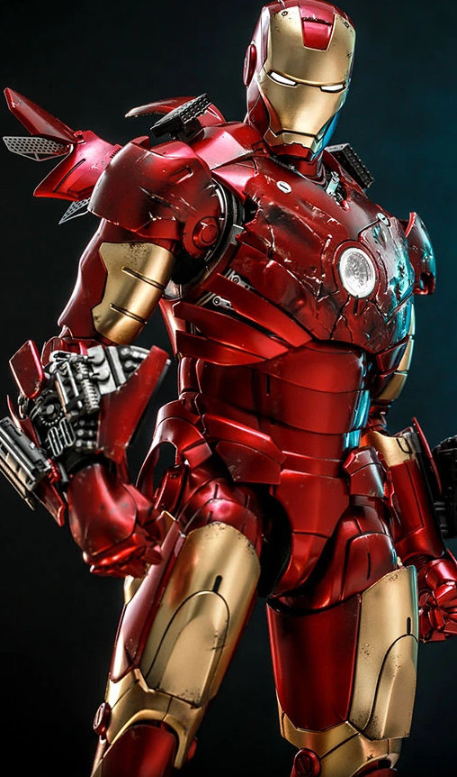 Iron Man 1: Iron Man Mark III 2.0, 1/6 Figur von Hot Toys
