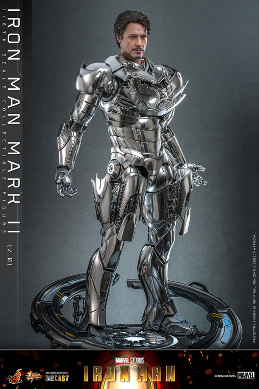 Iron Man 1: Iron Man Mark II 2.0, 1/6 Figur von Hot Toys