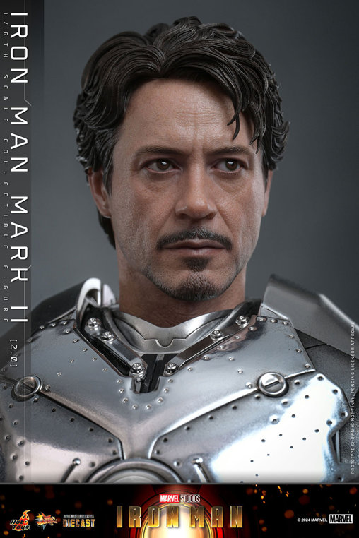 Iron Man 1: Iron Man Mark II 2.0, 1/6 Figur von Hot Toys