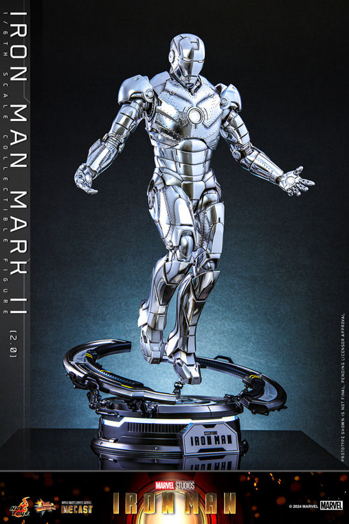 Iron Man 1: Iron Man Mark II 2.0, 1/6 Figur von Hot Toys