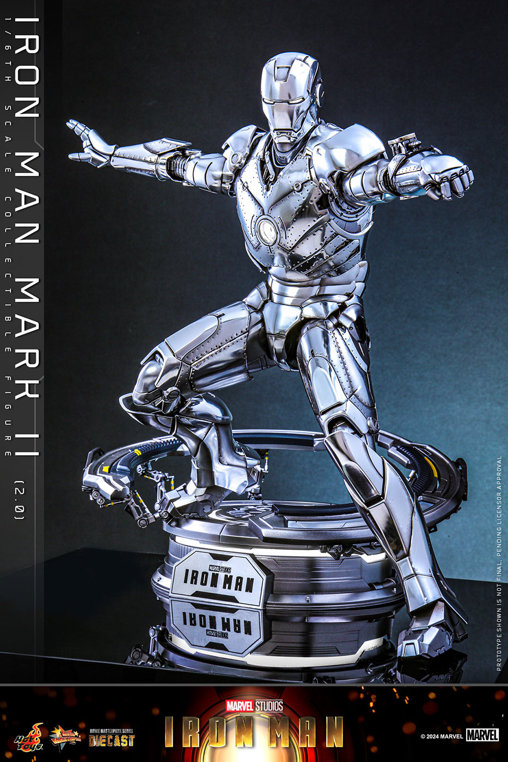 Iron Man 1: Iron Man Mark II 2.0, 1/6 Figur von Hot Toys
