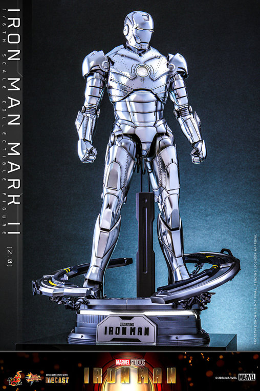 Iron Man 1: Iron Man Mark II 2.0, 1/6 Figur von Hot Toys