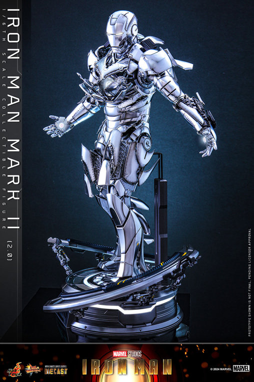 Iron Man 1: Iron Man Mark II 2.0, 1/6 Figur von Hot Toys
