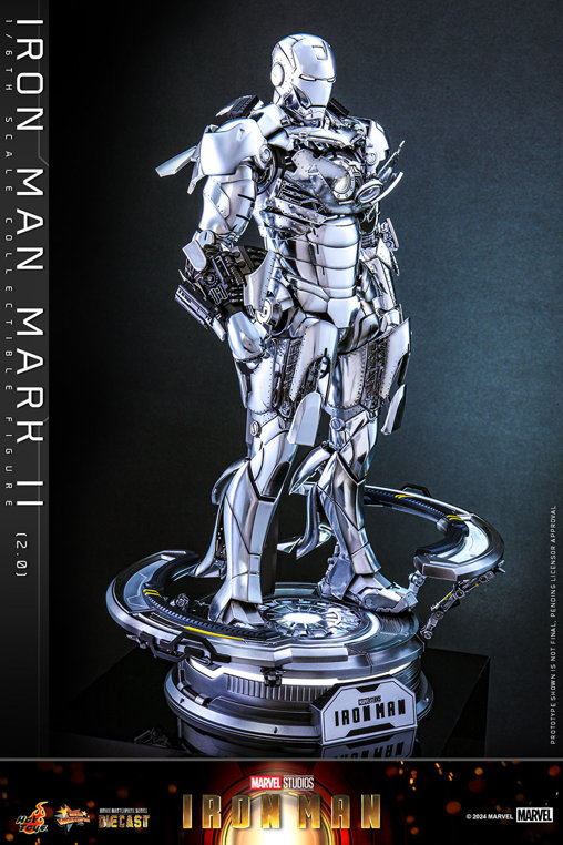 Iron Man 1: Iron Man Mark II 2.0, 1/6 Figur von Hot Toys