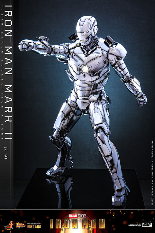 Iron Man 1: Iron Man Mark II 2.0, 1/6 Figur ... https://spaceart.de/produkte/irm033-iron-man-mk-ii-figur-hot-toys.php