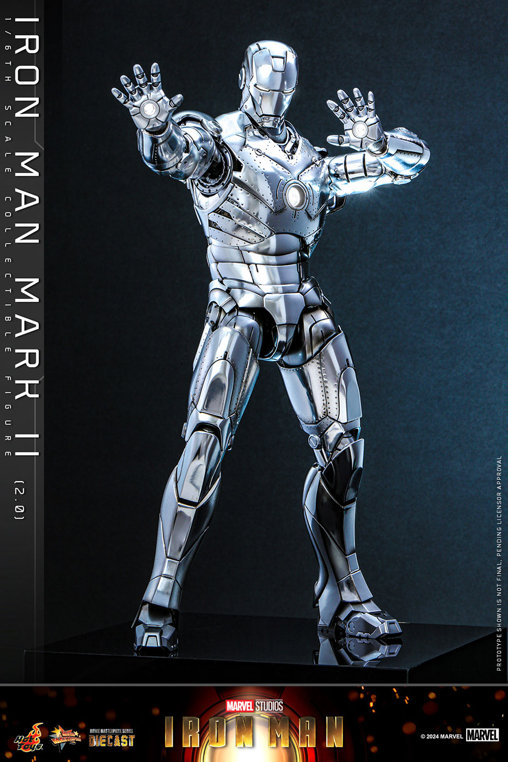 Iron Man 1: Iron Man Mark II 2.0, 1/6 Figur von Hot Toys