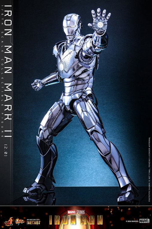 Iron Man 1: Iron Man Mark II 2.0, 1/6 Figur von Hot Toys