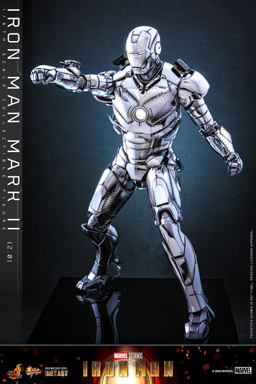 Iron Man 1: Iron Man Mark II 2.0, 1/6 Figur von Hot Toys
