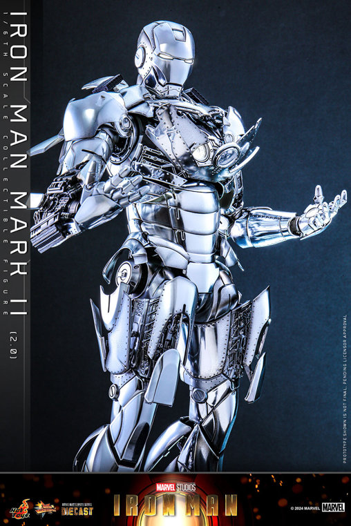 Iron Man 1: Iron Man Mark II 2.0, 1/6 Figur von Hot Toys