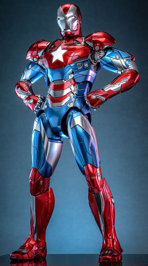 Iron Man: Iron Patriot - DieCast, 1/6 Figur von Hot Toys