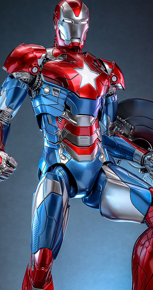 Iron Man: Iron Patriot - DieCast, 1/6 Figur von Hot Toys