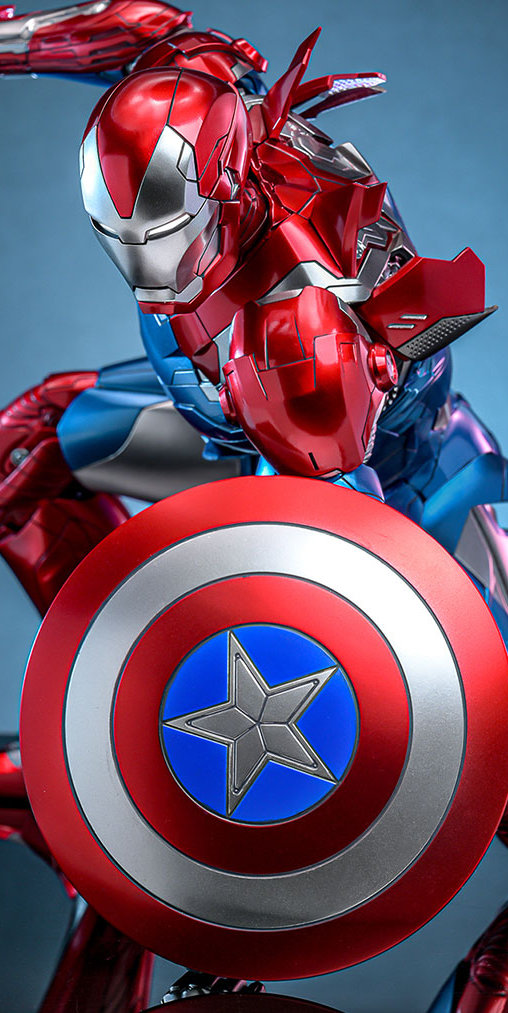 Iron Man: Iron Patriot - DieCast, 1/6 Figur von Hot Toys