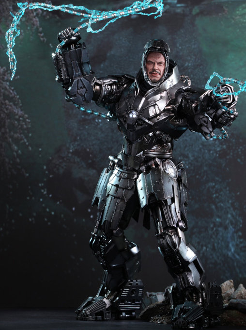 Iron Man 2: Whiplash Mark II - DieCast, 1/6 Figur von Hot Toys