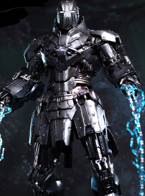 Iron Man 2: Whiplash Mark II - DieCast, 1/6 Figur von Hot Toys