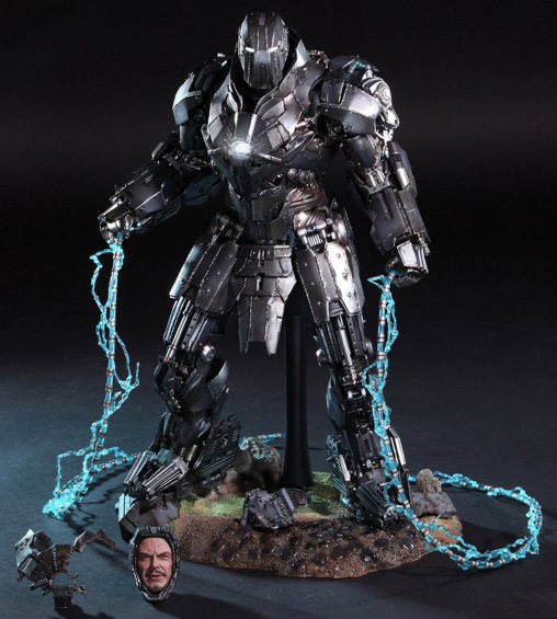 Iron Man 2: Whiplash Mark II - DieCast, 1/6 Figur von Hot Toys