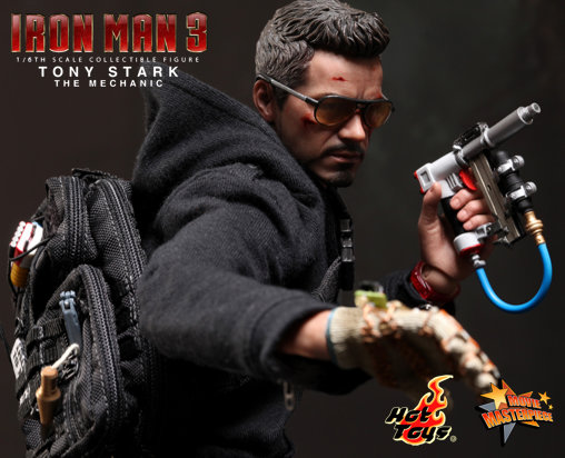 Iron Man 3: Tony Stark - The Mechanic, 1/6 Figur von Hot Toys