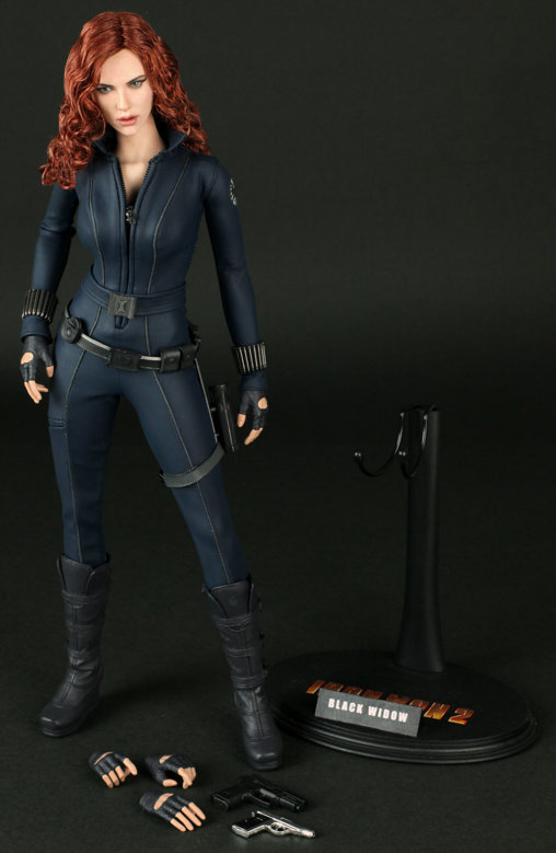 Iron Man 2: Black Widow, 1/6 Figur von Hot Toys