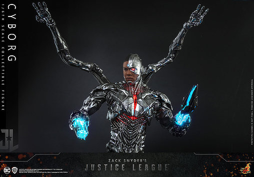 Zack Snyders Justice League: Cyborg, 1/6 Figur von Hot Toys
