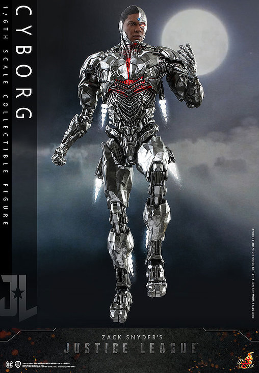 Zack Snyders Justice League: Cyborg, 1/6 Figur von Hot Toys