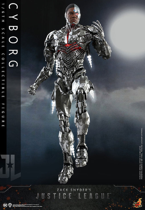 Zack Snyders Justice League: Cyborg, 1/6 Figur von Hot Toys