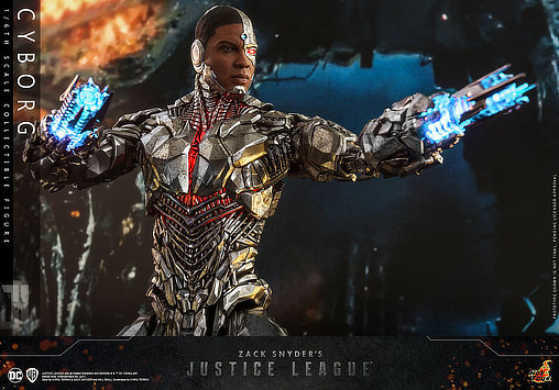 Zack Snyders Justice League: Cyborg, 1/6 Figur von Hot Toys