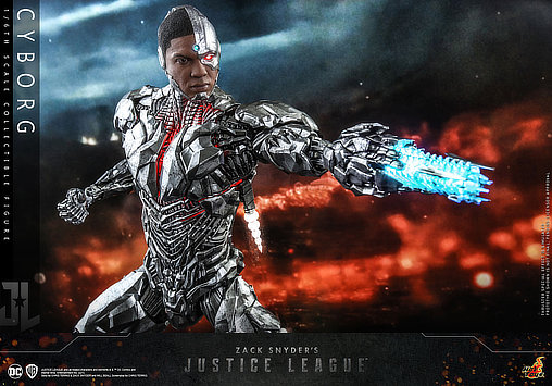 Zack Snyders Justice League: Cyborg, 1/6 Figur von Hot Toys