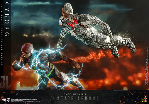 Zack Snyders Justice League: Cyborg, 1/6 Figur von Hot Toys