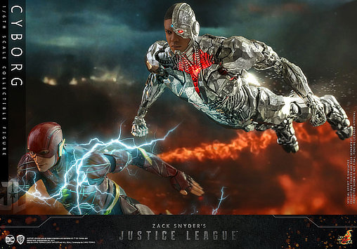 Zack Snyders Justice League: Cyborg, 1/6 Figur von Hot Toys