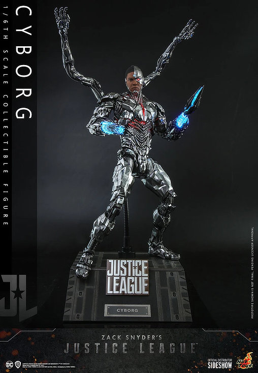 Zack Snyders Justice League: Cyborg - Deluxe, 1/6 Figur von Hot Toys