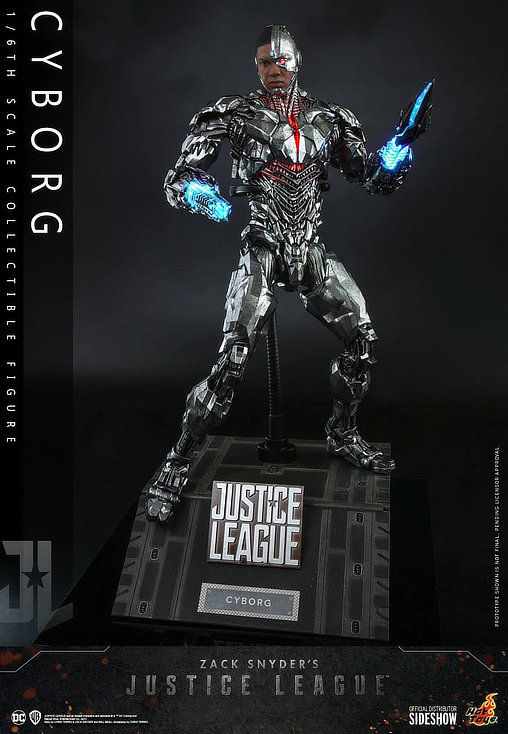 Zack Snyders Justice League: Cyborg - Deluxe, 1/6 Figur von Hot Toys