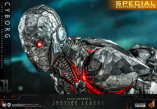 Zack Snyders Justice League: Cyborg - Deluxe, 1/6 Figur von Hot Toys