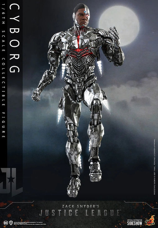 Zack Snyders Justice League: Cyborg - Deluxe, 1/6 Figur von Hot Toys