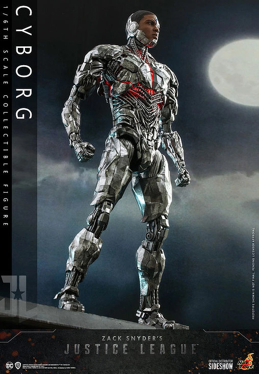Zack Snyders Justice League: Cyborg - Deluxe, 1/6 Figur von Hot Toys