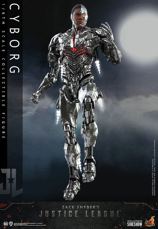 Zack Snyders Justice League: Cyborg - Deluxe, 1/6 Figur von Hot Toys