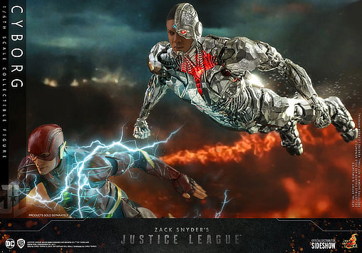 Zack Snyders Justice League: Cyborg - Deluxe, 1/6 Figur von Hot Toys