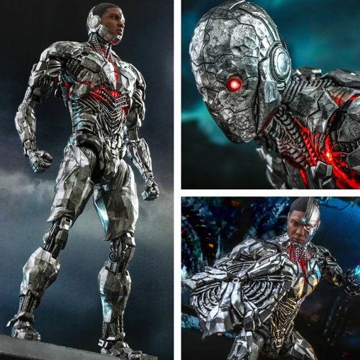 Zack Snyders Justice League: Cyborg - Deluxe, 1/6 Figur