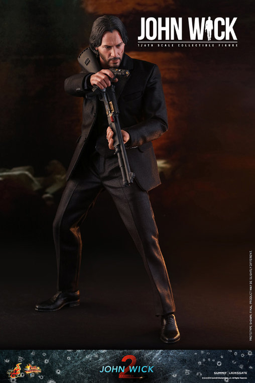 John Wick - Chapter 2: John Wick, 1/6 Figur von Hot Toys