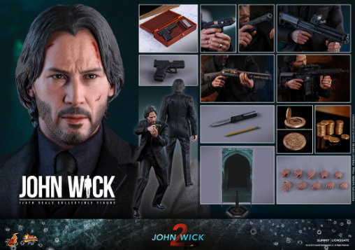 John Wick - Chapter 2: John Wick, 1/6 Figur von Hot Toys