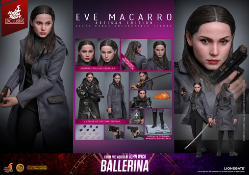 From the World of John Wick: Ballerina - Artisan Editon von Hot Toys, weitere Produktansicht 17