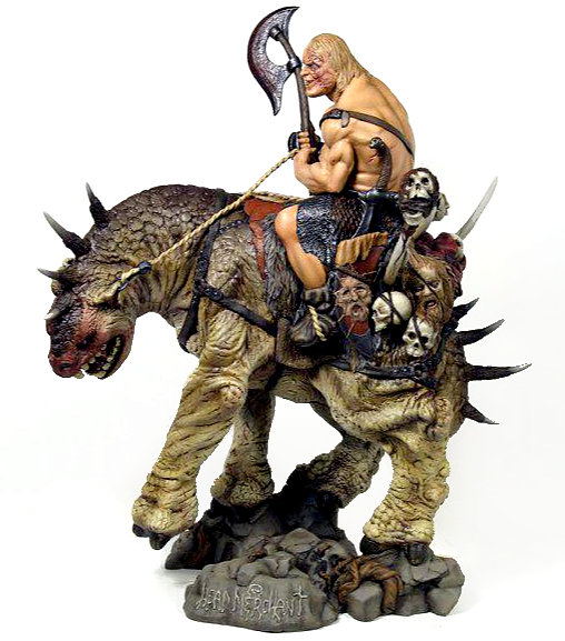 Kent Kidwell: Head Merchant, Modell-Bausatz von Warlord Studios